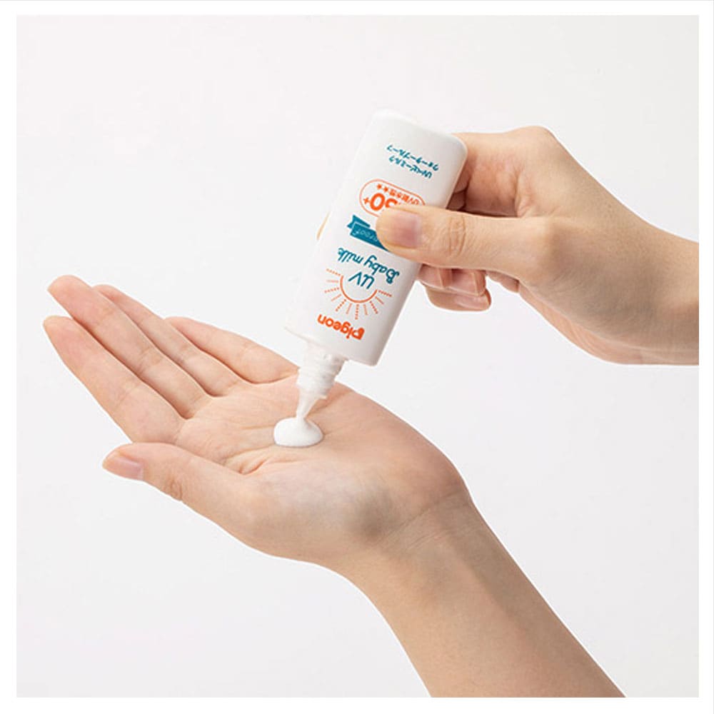 ピジョン UVベビーミルク ウォータープルーフ SPF50＋ PA++++ 50g