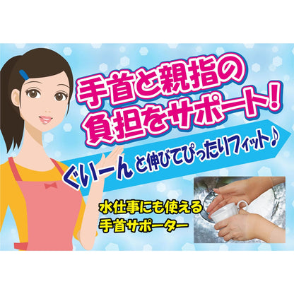 山田式　手首らくらくサポーター　ゲルタイプ　Ｓ-Ｍサイズ　１枚入
