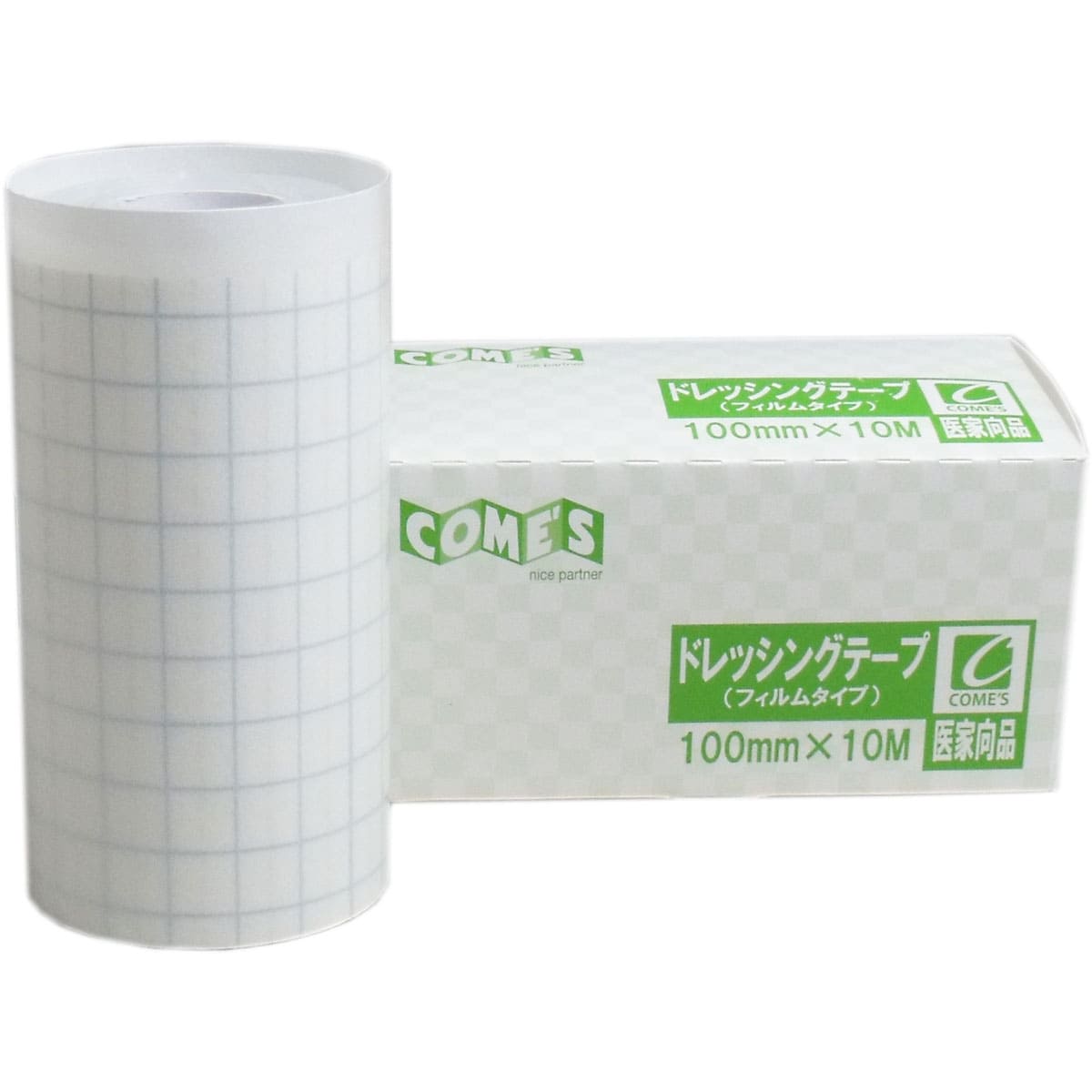 医家向品 ドレッシングテープ　フィルムタイプ １００ｍｍ×１０Ｍ×１巻