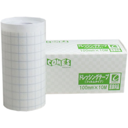 医家向品 ドレッシングテープ　フィルムタイプ １００ｍｍ×１０Ｍ×１巻