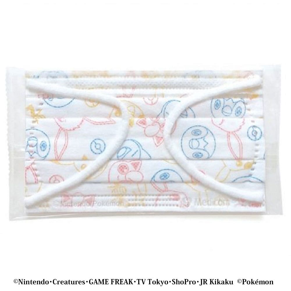 ポケットモンスター キッズマスク 子供用サイズ 個包装 30枚入
