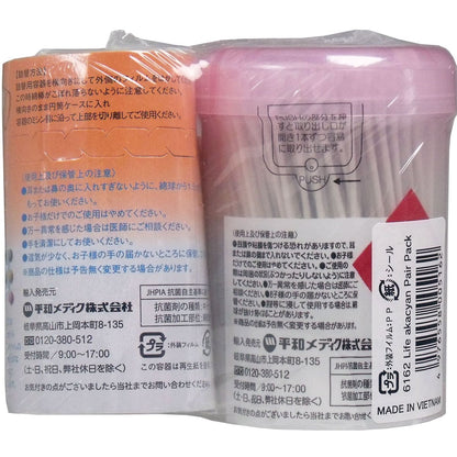 赤ちゃん専用めんぼう　ペアパック　２１０本＋詰替用２００本入