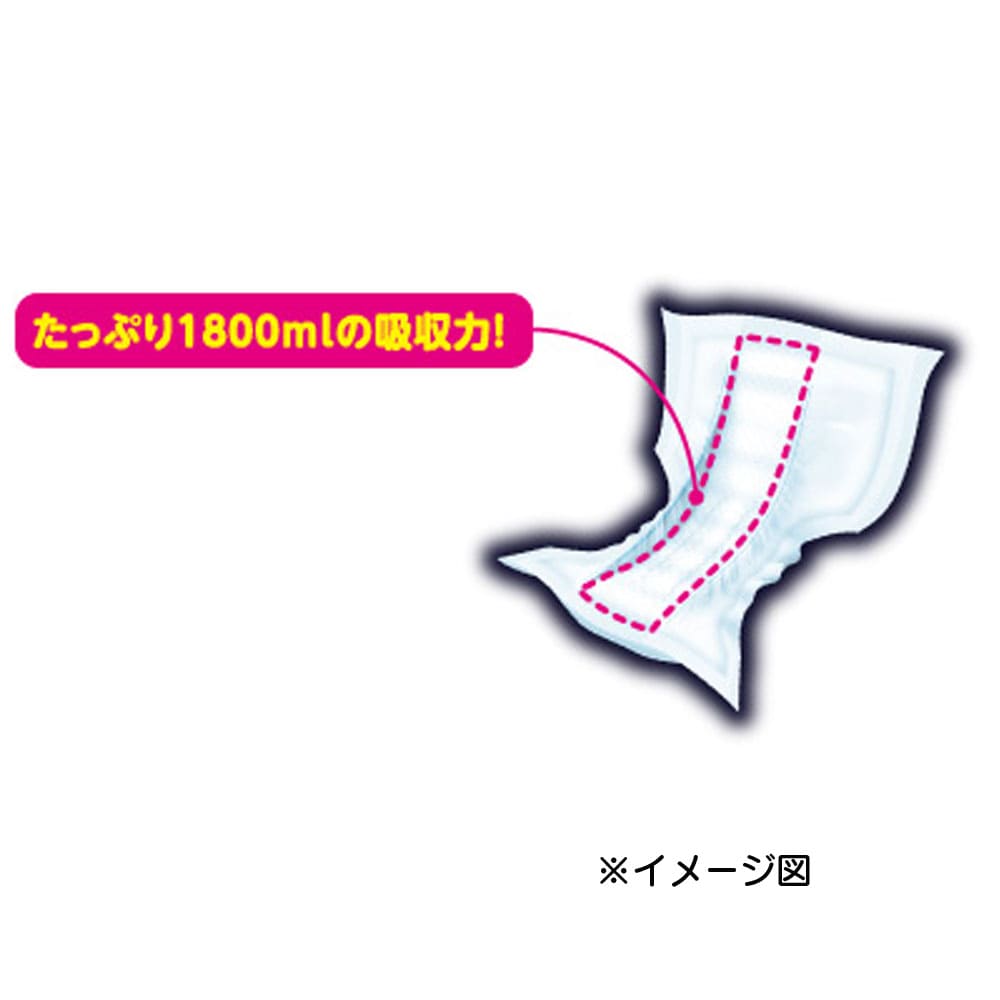 アテント 夜1枚安心パッド たっぷり12回吸収で朝まで超安心 12回吸収 20枚