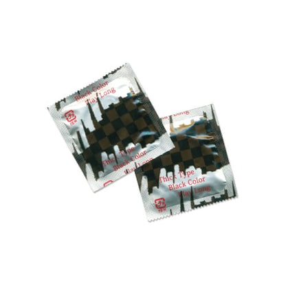 タフブラック　厚膜黒凸起コンドーム　１２個入