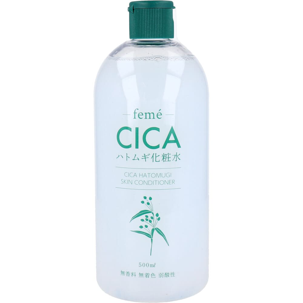 feme CICA ハトムギ化粧水 500ｍL