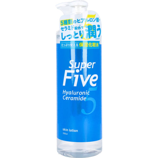 Super Five ヒアルロンセラミド 保湿化粧水 500mL