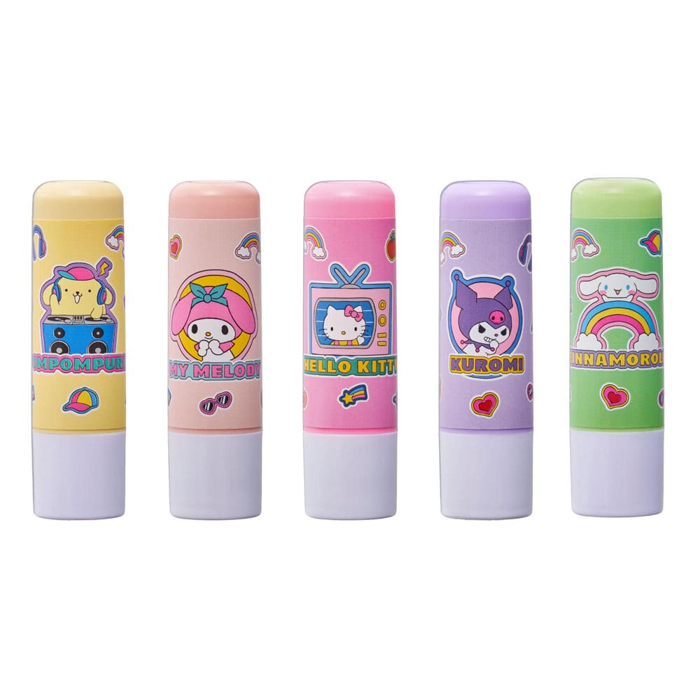 サンリオキャラクターズ　ギュッと！うるおうフルーツリップクリーム