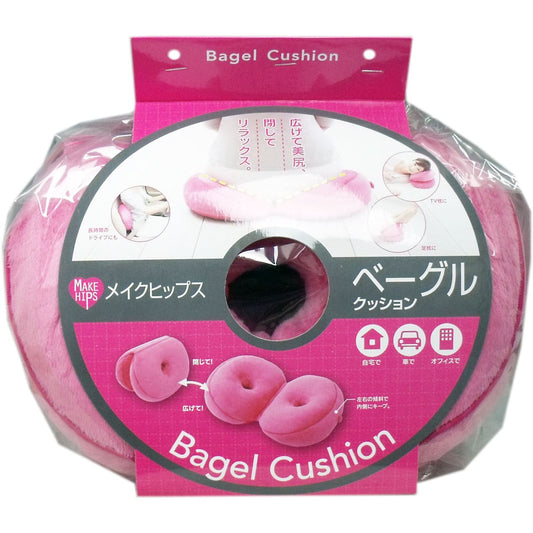 メイクヒップス ベーグルクッション ラズベリー １個入