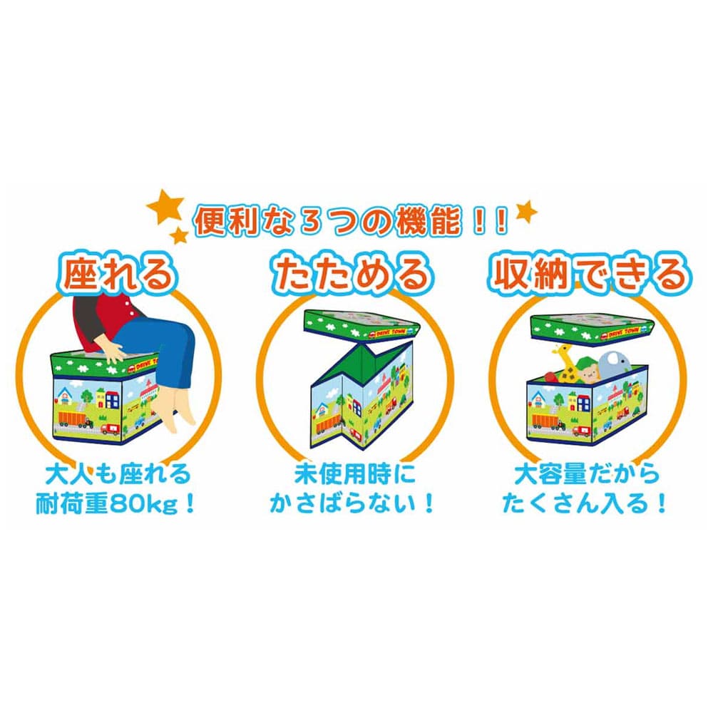 ストレージボックススツール ドライブタウン