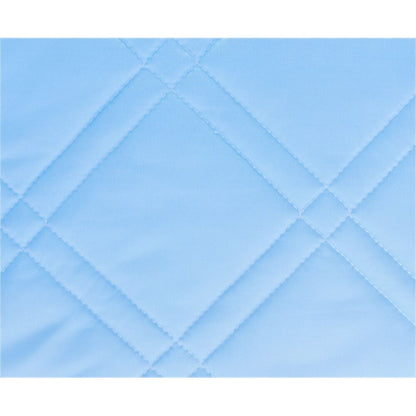 接触冷感 敷きパッド シングル サックス 約100×200cm