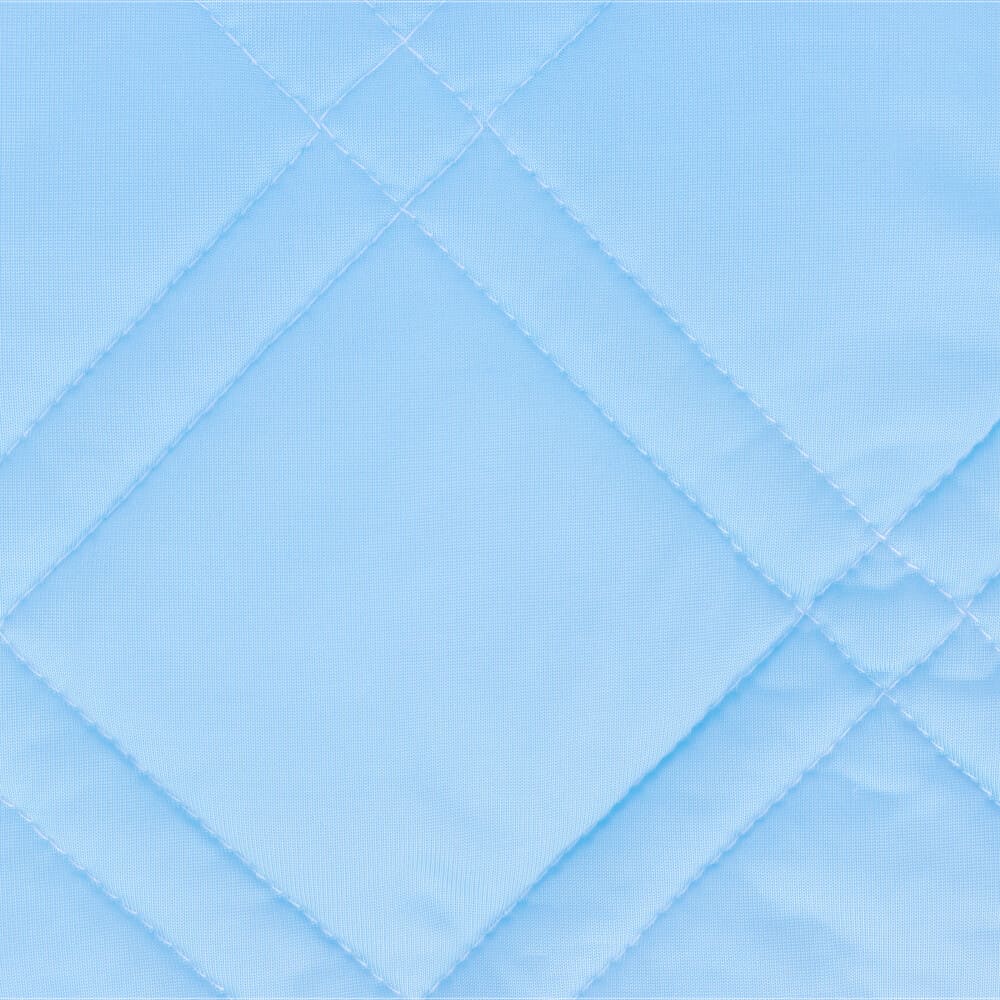 接触冷感 枕パッド サックス 約40×47cm