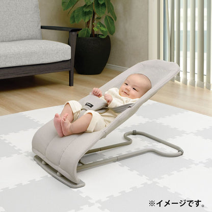 リッチェル バウンシングシートN ライトグレー 1個入