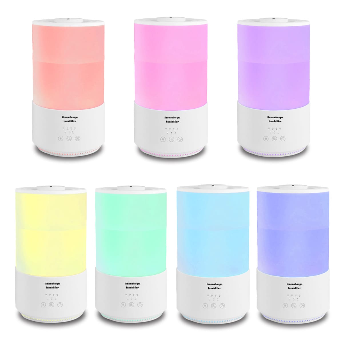 音波式加湿器 アロマオイル対応 大容量4L