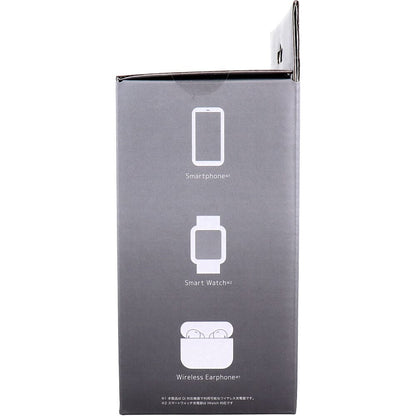 3in1 ワイヤレス充電スタンド ブラック c015