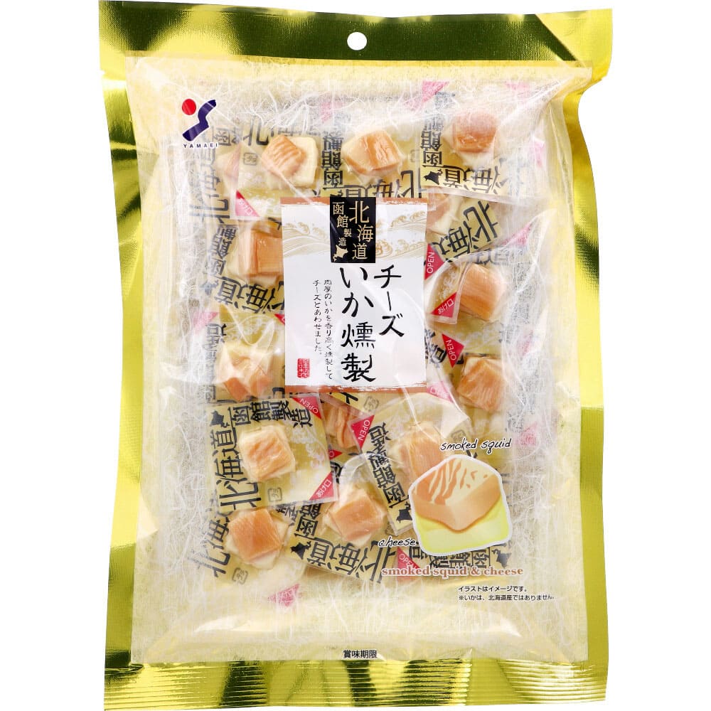 北海道仕込み チーズいか燻製 100g