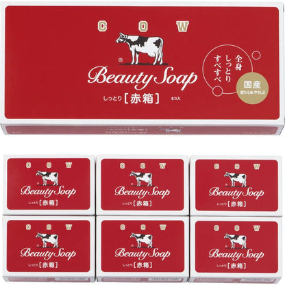 牛乳石鹸 カウブランド 赤箱6コ入