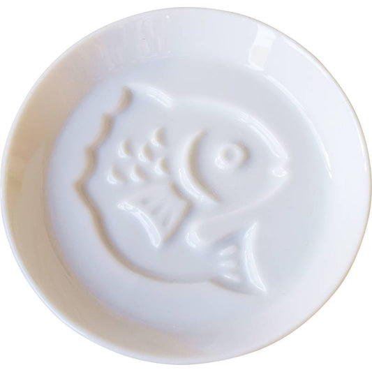 国産シルエットしょうゆ皿1P 290613 鯛