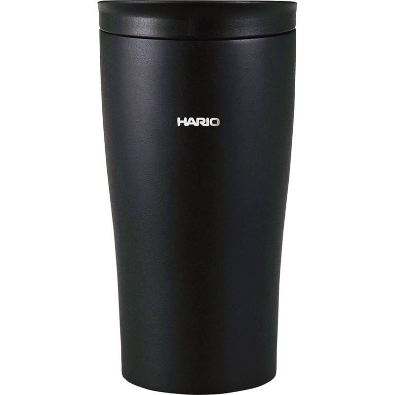ハリオ フタ付き保温タンブラー300mL STF-300-B ブラック