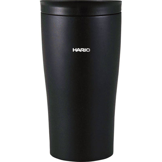 ハリオ フタ付き保温タンブラー300mL STF-300-B ブラック