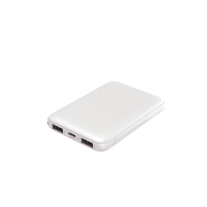 HIDISC Type－C 入出力対応モバイルバッテリー 5000mAh HD3-MBTC5000WH ホワイト（PSEマーク取得済）