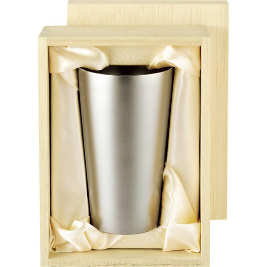 霞 チタン二重タンブラー240mL TW-5