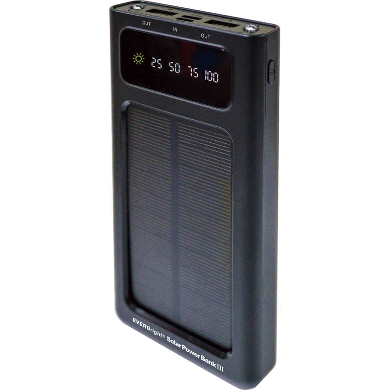 エバパワーブライト ソーラーパワーバンク3 10000mAh SYHSPB-3A