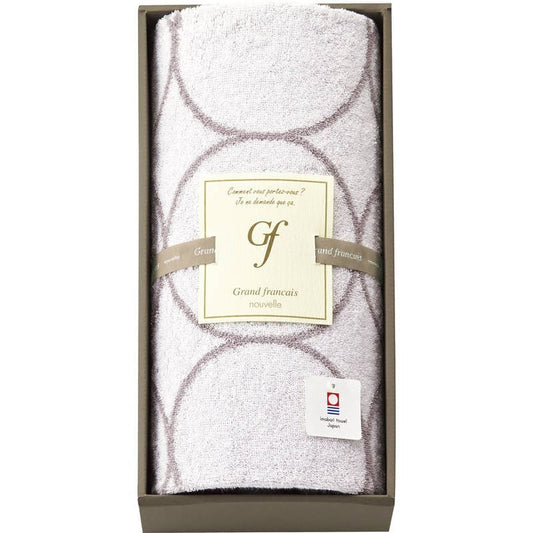 グランフランセヌーベル 今治タオル バスタオル1P GFN10500W ホワイト