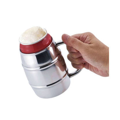 真空二重 樽缶ジョッキ350mL用 TJ-35