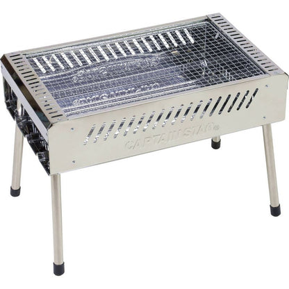 キャプテンスタッグ BBQ ステンレス グリル500 UG-0067