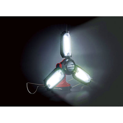 バッと広がる多角度LEDランタン 91595