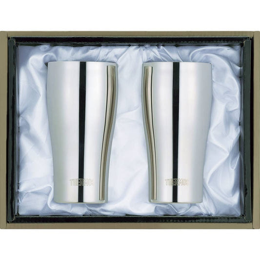 サーモス 真空断熱タンブラー 400mL 2本セット JCY-400GP1 SM