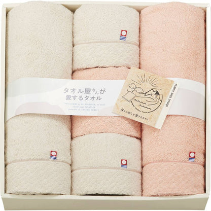 タオル屋さんが愛するタオル 今治産 タオルセット TA2115
