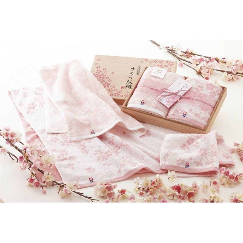 今治謹製 さくら紋織 タオルセット SM2250