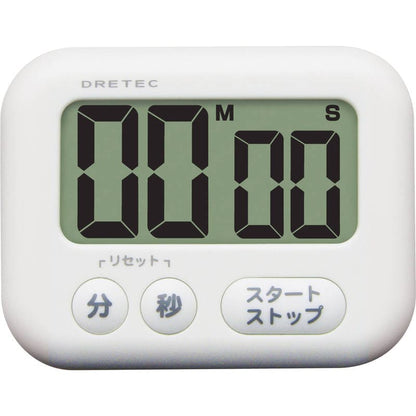 ドリテック 大画面タイマー「シャボン」 T-614WT