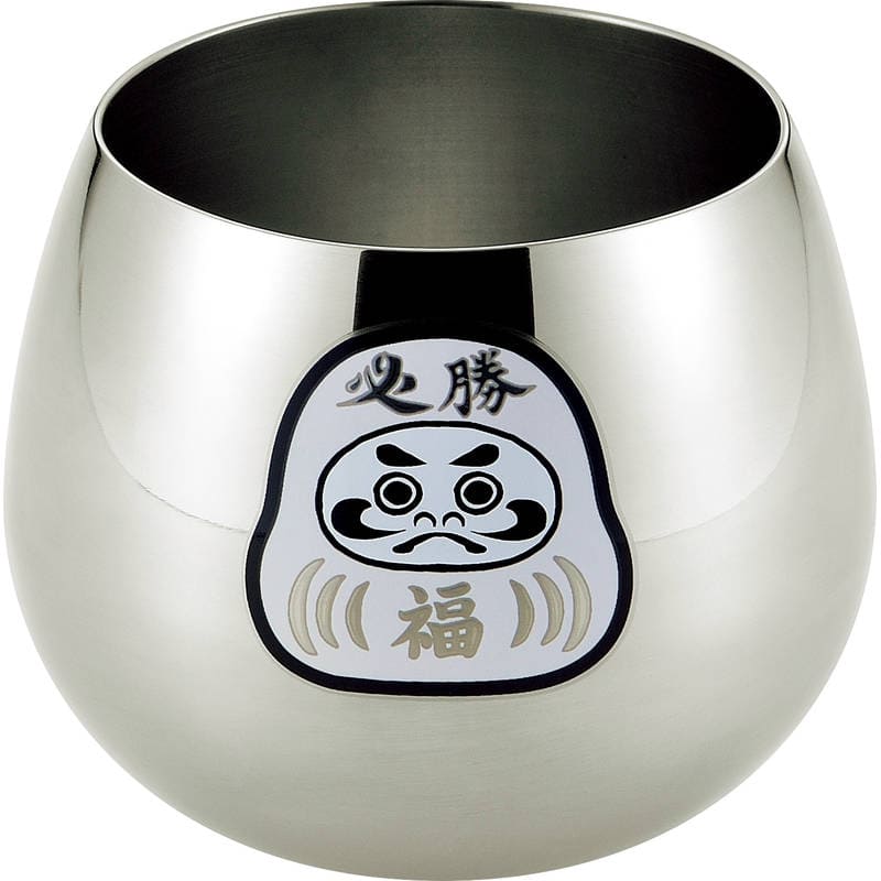燕熟の技 感温スイングタンブラー390mL EJKS-601 福だるま