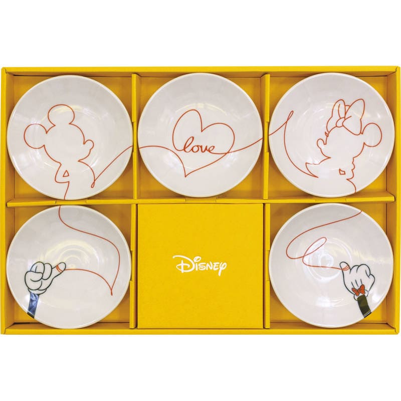ディズニー ラブイズ 小皿揃 3307-02