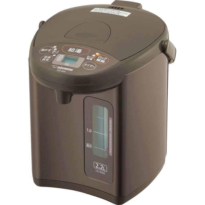 象印 マイコン沸とう電動ポット 2.2L CD-WZ22-TM