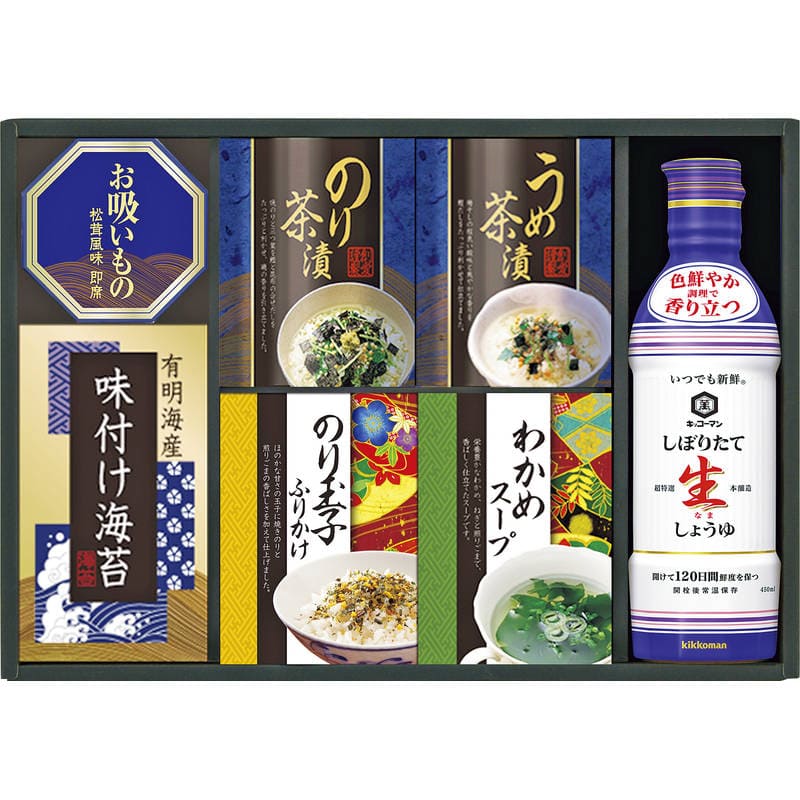 キッコーマン生しょうゆ＆和食詰合せ NBL-30R