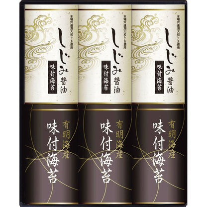 有明海産＆しじみ醤油味付のり EN-30