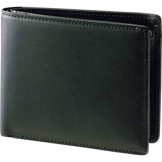 MADE IN JAPAN 片マチ付札入 4OO3355BK1 ブラック