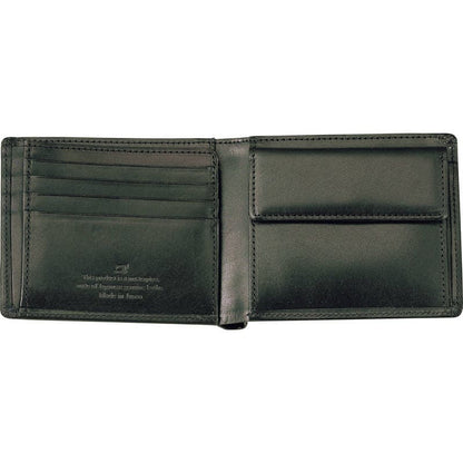 MADE IN JAPAN 片マチ付札入 4OO3355BK1 ブラック