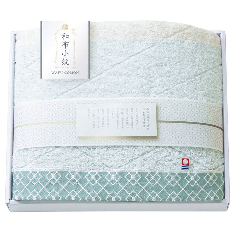 今治 和布小紋 バスタオル1P KWFK-251