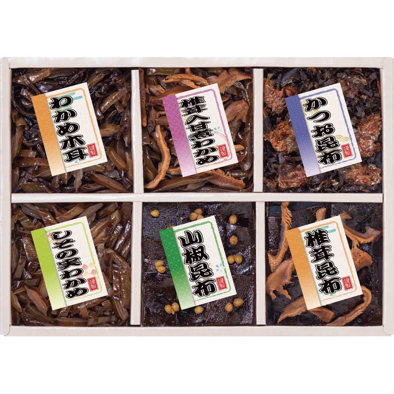 廣川昆布 御昆布 佃煮6品詰合せ（KA－25） 200-34