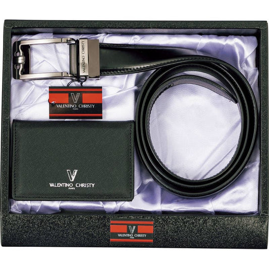 ヴァレンチノクリスティ ベルト＆名刺入セット VCS01