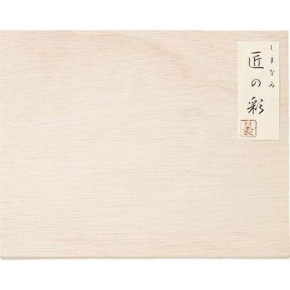 今治 しまなみ匠の彩 フェイスタオル2P（国産木箱入） IMK-255