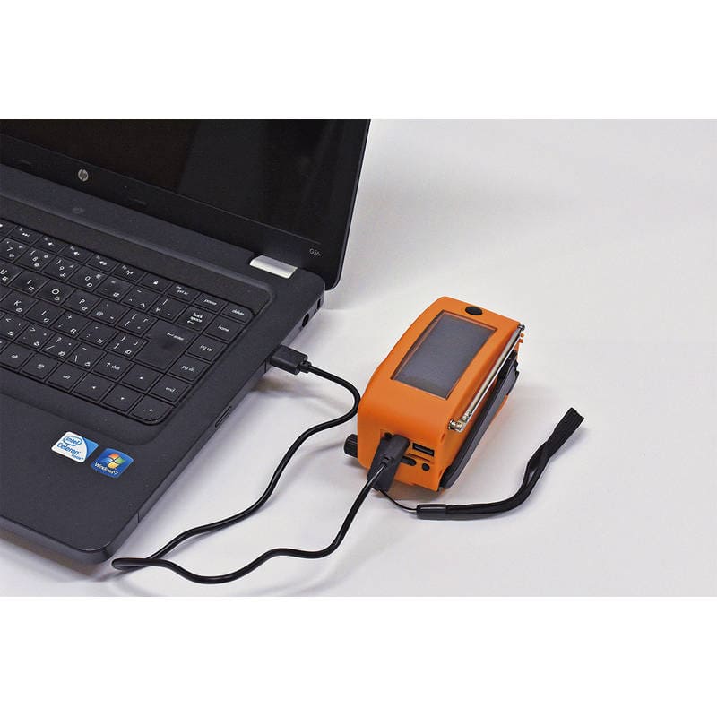 ソルパ 手回し／ソーラー蓄電ラジオ チャージオ・ミニ SL-088
