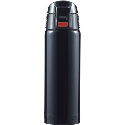 ジール 真空二重断熱構造ワンタッチ式マグボトル500mL F-2443 ブラック