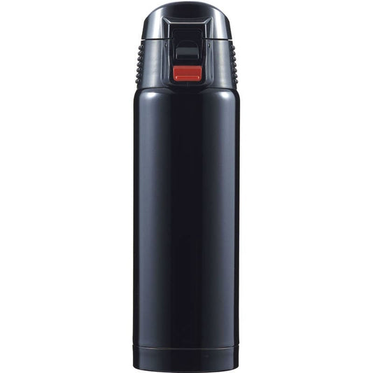 ジール 真空二重断熱構造ワンタッチ式マグボトル500mL F-2443 ブラック