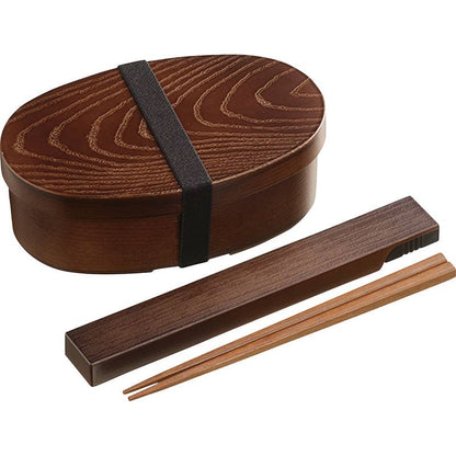 曲げわっぱ風弁当箱（箱入り） TW-10