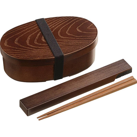 曲げわっぱ風弁当箱（箱入り） TW-10